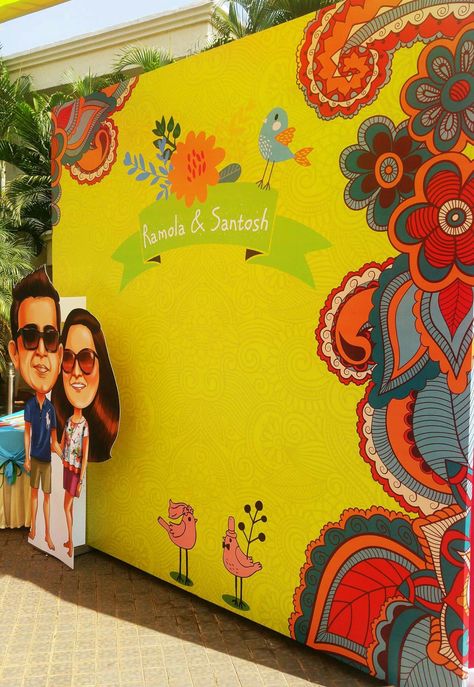 Selfie Booth Ideas Wedding Indian, College Backdrop Ideas, Selfie Booth For Wedding, Wedding Photo Ops For Guests, Selfie Booth, Mehendi Decor Ideas, Themed Wedding Decorations, Baby Boy Decorations, College Event