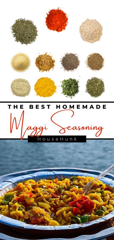 Experience culinary bliss with Homemade Maggi Seasoning. Unlock the essence of tradition and elevate your dishes to new heights. Discover the recipe now! Maggie Seasoning Recipes, Mix Spice Recipe, Maggi Seasoning Recipes, Maggie Seasoning, House Seasoning Recipe, Maggi Seasoning, Maggi Sauce, Chicken Seasoning Recipes, Maggi Recipes