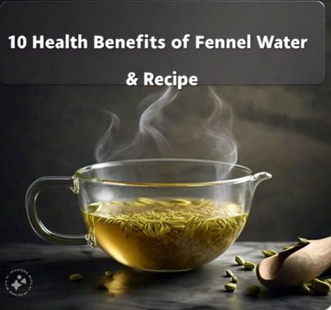 Fennel Water: 10 Benefits, How To Make It, Uses, & Risks Fennel Water Benefits, Fennel Water Recipe, Fruit Water Recipes Health Benefits, Fennel Benefits, Fennel Water, Fennel Uses, Fruit Water Recipes, Food For Hair, Benefits Of Fennel