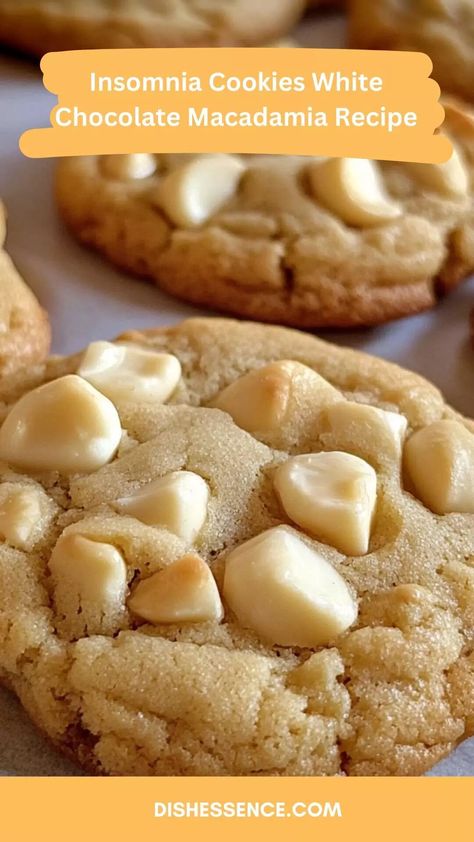 Insomnia Cookies White Chocolate Macadamia Recipe – Dish Essence Macadamia Cookies Recipe, Macadamia White Chocolate Cookies, Cookies White Chocolate, Macadamia Nut Cookies Recipe, White Chocolate Macadamia Cookies, Insomnia Cookies, White Chocolate Macadamia Nut Cookies, Macadamia Cookies, Macadamia Nut Cookies