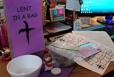 All Things Children's Ministry: Lent In A Bag Lent In A Bag For Kids, Lent In A Bag Ideas, Lent 2024, Lent Ideas, Heart Clip Art, Lutheran Church, Copy Paper, Busy Family, Kids Church