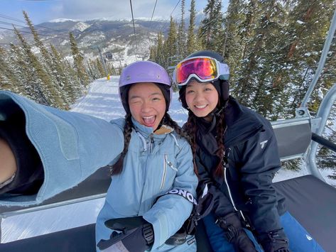 skiing keystone colorado ski lift 0.5 skiing winter photoshoot ski pictures with friends best friend skiing mountain scenery aesthetic mountain aesthetic skiing snowboarding Ski Lift Pictures, Ski Pictures With Friends, Aesthetic Skiing, Ski Lift Chair, Bestie Photoshoot, Scenery Aesthetic, Ski Pictures, Keystone Colorado, Mountain Aesthetic