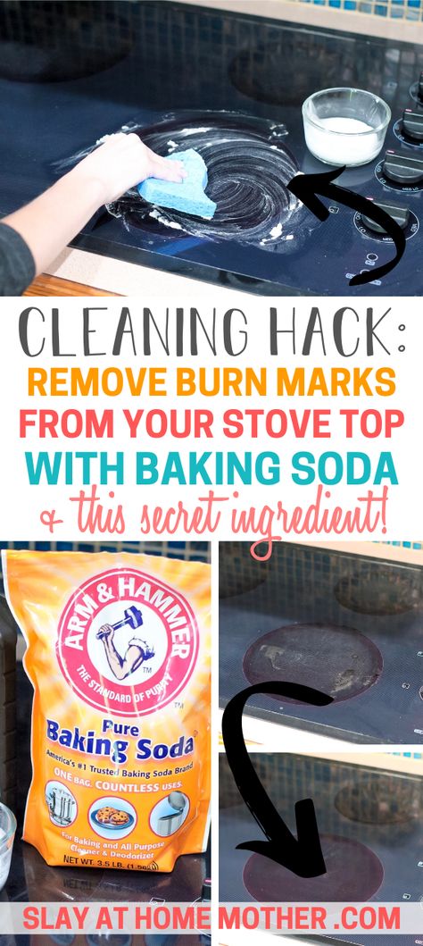 Cleaning Glass Stove Top, Clean Stove Burners, Stove Top Cleaner, Black Stove, Clean Stove Top, Clean Stove, Baking Soda Benefits, Diy Cleaning Products Recipes, Easy Cleaning Hacks