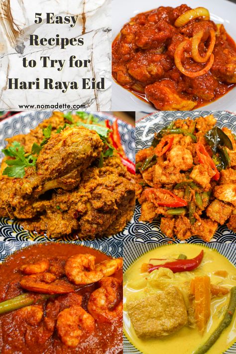 Malaysian Food Recipes, Malay Dishes, Singapore Recipes, Singaporean Food, Malaysian Recipes, Malaysia Food, Ramadan Food, Malay Food, Malaysian Cuisine