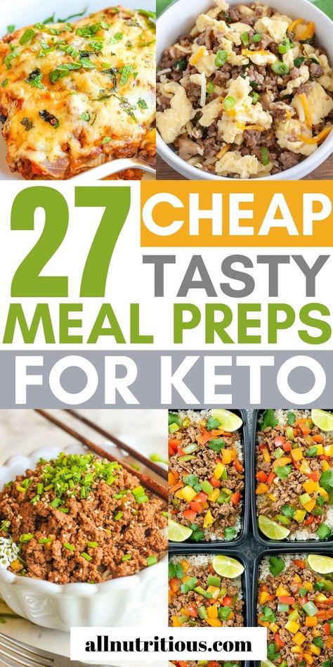 Cheap Keto Meal Prep, Cheap Keto, Cheap Meal, Keto Lasagna, Desserts Keto, Breakfast Low Carb, Low Carb Meal Prep, Keto Pancakes, Low Carb Dessert