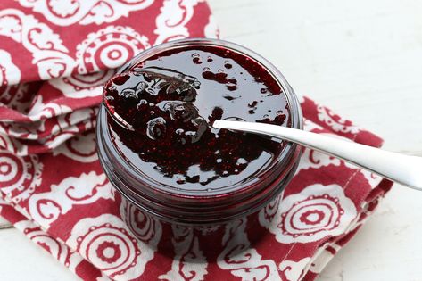 Huckleberries are an American pastime and we're confident you'll agree that your berry-picking efforts paid off once you try this delicious huckleberry jam! Huckleberry Jam Recipe, Huckleberry Recipes, Huckleberry Jam, Native Foods, Jam Recipes Homemade, Blackberry Jam, Jam And Jelly, Jam Recipe, Jelly Recipes