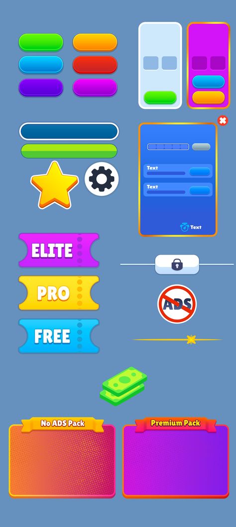 Hyper Casual Mobile Game UI Design | Behance :: Behance 2d Game Design, Hyper Casual Game, Mobile Game Ui, Hotel Games, Digital Art Graphic Design, Game Gui, Vector Game, Casual Art, Game Ui Design