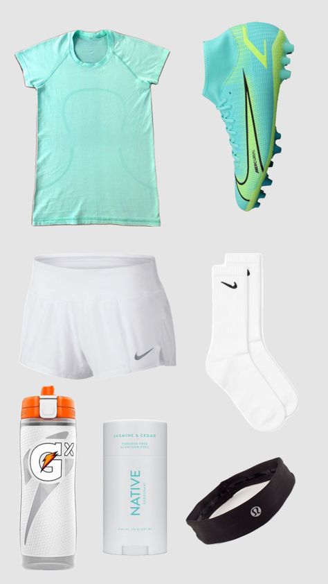 Soccer practice fit⚽️#outfitinspo #soccergirl #preppy Soccer Practice Outfits, Preppy Soccer, Cute Fits For School, Preppy Shuffles, Soccer Inspiration, Soccer Outfits, Soccer Practice, Sport Inspiration, Soccer Life