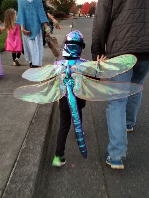 Dragonfly Costume, Fly Costume, Firefly Costume, Kid Costume, Bug Costume, Frog Costume, Costume Wings, Diy Wings, Dragonfly Wings