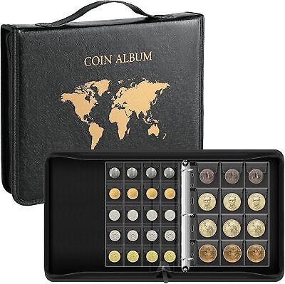 ad eBay - Ettonsun Coin Collection Book for Collectors, 260 LARGE Pockets Coin... - Buy Now, click the link (eBay) Coin Collecting Storage, Coin Collection Display, Gold Dollars, Album Holder, Foreign Money, Money Organizer, Coin Organizer, Trading Card Storage, Money Book