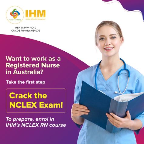 Prices slashed for IHM’s NCLEX for RNs course. What can be a better bargain? $500 for 12 weeks NCLEX RN course and advance to 2 weeks OSCE for just $2000. Click the link to know more: https://bit.ly/3FzcE2n #IHM #StudywithIHM #healthcareers #Australia #nclexrn #nursingcourse #nursing #globalnursing #nclex #healthcarecourse #RN #rns #rnstudent #nclexprep #nclexstudying