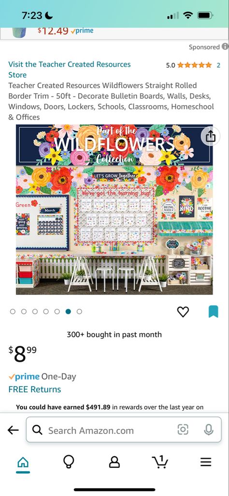 Wildflower Classroom Theme, Flower Classroom Theme, Wildflower Classroom, Classroom 2023, Dream Classroom, Wildflower Meadow, School Theme, Teacher Created Resources, Classroom Theme