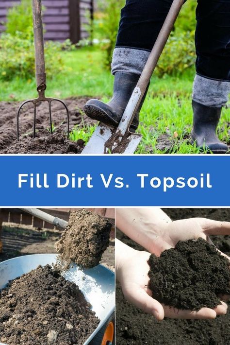 Fill Dirt Versus Topsoil? Know Which Is Better And Why? Garden Soil Preparation, Making A Garden, Fenced Vegetable Garden, Soil Amendments, Compost Soil, Soil Types, Healthy Soil, Sustainable Gardening, Survival Gardening