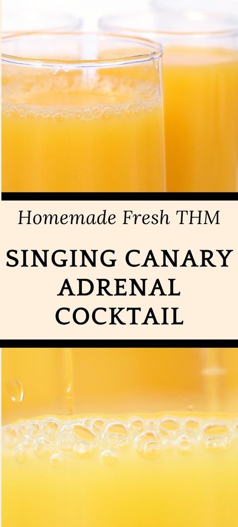 Thm Singing Canary Recipe, Thm Sipper Recipes, Diy Adrenal Cocktail, Thm Drink Recipes, Singing Canary Thm, Thm Sipper Drinks, Singing Canary Drink, Athlete Breakfast, Adrenal Healing