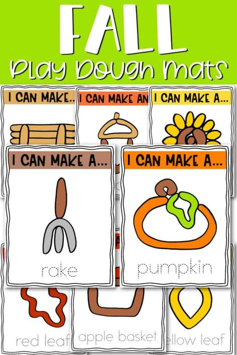 Play Doh Fine Motor Activities, Fall Independent Activities Preschool, Pumpkin Fine Motor Activities, Fall Fine Motor Activities Preschool, Fall Occupational Therapy Activities, Fall Fine Motor Activities, Thanksgiving Fine Motor, Thanksgiving Occupational Therapy, Thanksgiving Fine Motor Activities