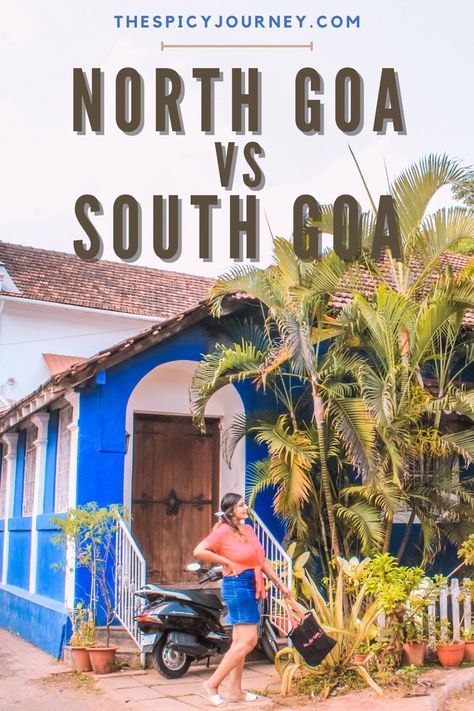 North Goa vs South Goa - A Detailed Comparison South Goa Places To Visit, Goa Food, Goa Travel, Goa India, Travel Infographic, South India, Travel South, Illustrated Map, Life Is An Adventure