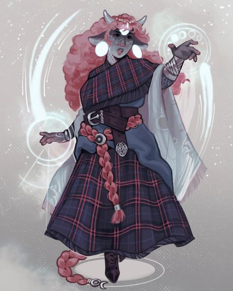 i can’t believe i did a full body reference of her before anastasia 😭, but this is my firbolg lunar sorcerer, Oighrig!! as much as i love doing fullbody drawings on white backgrounds i think im gonna try and overhaul the art i make, not much is sitting well with me atm 🫡🫡 - - - #dnd5e #dndart #dndartwork #firbolg #firbolgoc #lunarsorcery #characterart #characterdesign #visualdevelopment Firbolg Twilight Cleric, Common Clothes Dnd, Sorcerer Dnd Character Design, Lunar Sorcerer Dnd, Firbolg Sorcerer, Firbolg Woman, Dnd Firbolg Female, Dnd Sorcerer Art, Spellcaster Pose