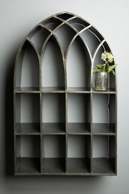 Anthropologie Metal Archway Shelf Bnb Decor, Gothic Furniture, Gothic Revival, Goth Home, Goth Home Decor, Dark Home, Air Bnb, Gothic Decor, Design Industrial