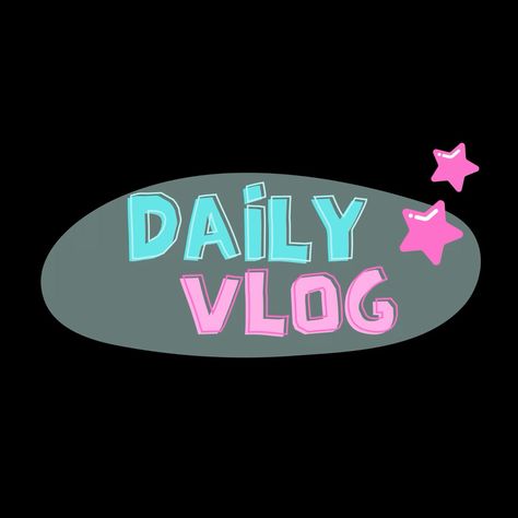 Daily Vlog, Content Page, Cool Art Drawings, Aesthetic Stickers, Cute Stickers, Blue