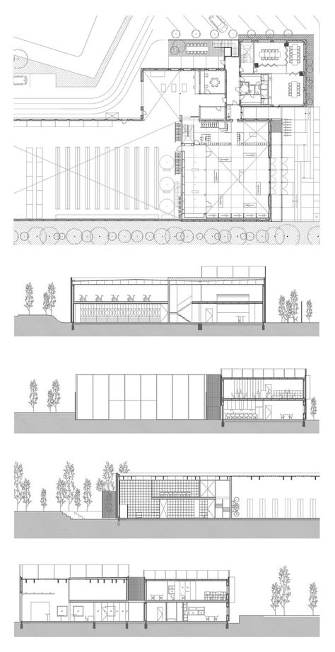 United Cycling Lab & Store by Johannes Torpe Studios | Shop interiors Modern Monastery, Exhibition Plan, Store Plan, Plaza Design, Cycle Store, Community Hub, Bicycle Store, Retail Solutions, Industrial Building