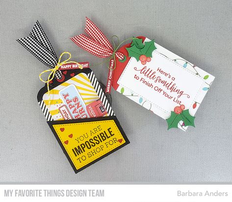 Paper Pursuits: Giftable Greetings, MFT's November Kit, is Now Available to Purchase! Redbox Gift, Gift Card Presentation, Mft Cards, Money Cards, Mft Stamps, Card Kits, Card Layout, Gift Card Holder, Christmas Tag