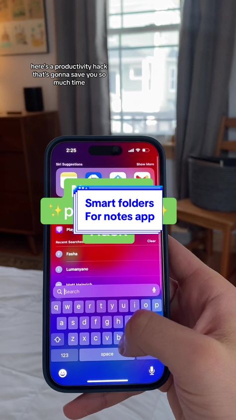 STUDENTS, you need to know about this time saving iphone hack. Heres how to organize your notes app with smart folders and tags. #apple #iphonehack #iphonehacks #applehacks #apple #iphone #ios17 Macbook Hacks, Iphone Hack, Ipad Hacks, Notes App, Iphone Hacks, How To Organize, Time Saving, Macbook, Apple Iphone