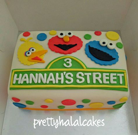 Rectangle sesame street cake. Elmo Birthday Cake 1st, Elmo Birthday Cake Girl, Sesame Street Sheet Cake, Sesame Street Cakes, Sesame Street Cake Ideas, Sesame Street Birthday Party Ideas Food, Sesame Street Smash Cake, Elmo Cakes, Sesame Street Birthday Cake