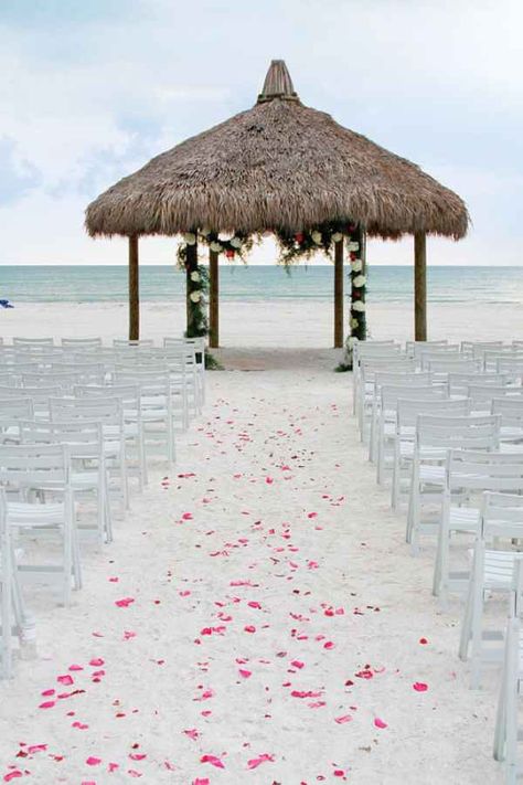 10 Wedding Venues with Private Beaches | Beach Wedding Locations | Best Places for a Beach Wedding | Marco Island Marriott Beach Resort Marco Island Wedding, Beach Wedding Aisles, Beach Wedding Locations, Exotic Wedding, Wedding Venue Los Angeles, Wedding Venues Beach, Beach Ceremony, Destination Wedding Locations, Places To Get Married