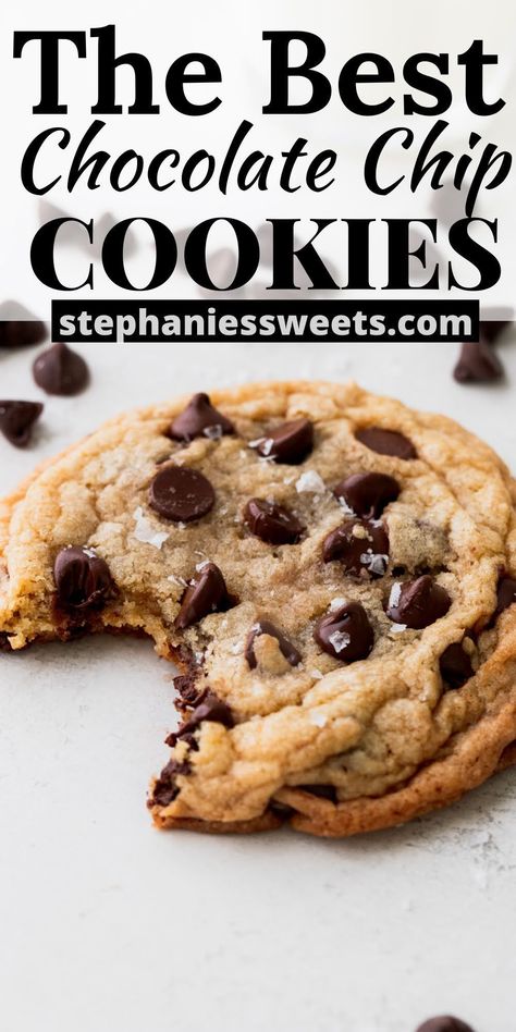 Chocolate Chip Cookies Hand Mixed, Chocolate Chip Cookies Variations, Cho Chip Cookies, Homemade Chocolate Chunk Cookies, One Bowl Chocolate Chip Cookies, Really Good Chocolate Chip Cookie Recipe, Easy Chocolate Chip Cookies 3 Ingredients, Chocolate Chip Cookies No Mixer, Flat Chocolate Chip Cookies