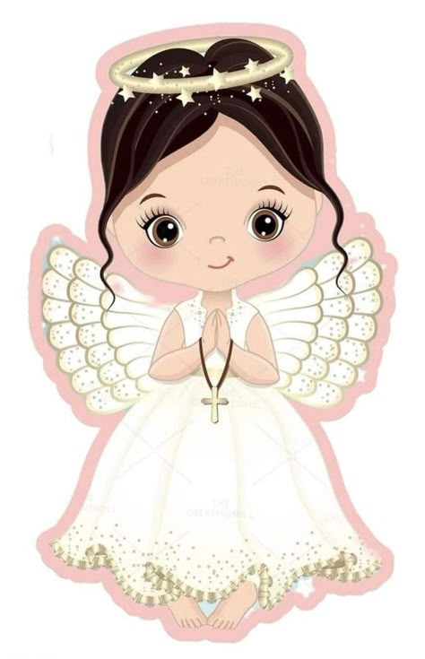 Guardian Angel Images, Angel Topper, Ribbon Rose Bouquets, Christening Decorations, First Communion Decorations, Silhouette Cake, Communion Decorations, Baptism Decorations, Birthday Cake Topper Printable