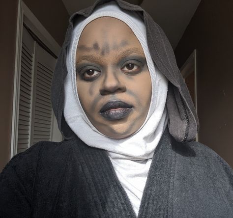 Nun Halloween, The Nun, Halloween Makeup, Makeup Looks, Halloween, Makeup, Make Up, Make Up Looks, Halloween Make Up