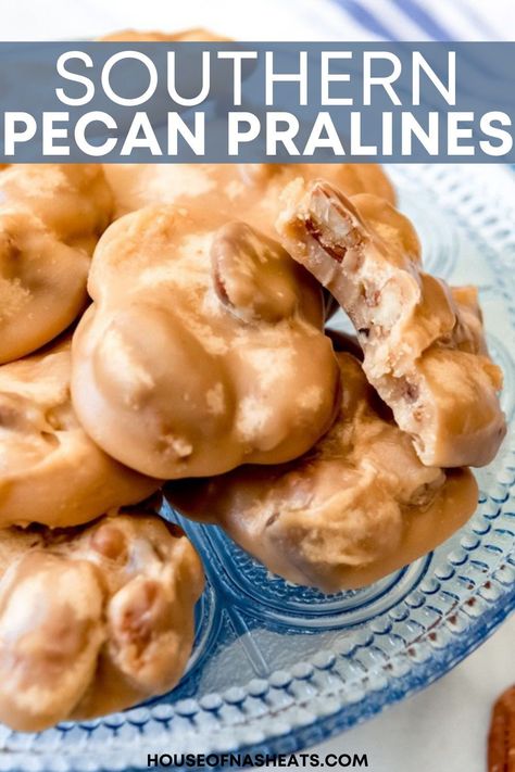 Pecan Praline Recipe, Southern Pecan Pralines, Pecan Pralines Recipe, Pralines Recipe, Pecan Candy, Southern Praline, Praline Candy, Easy Toffee, Praline Recipe