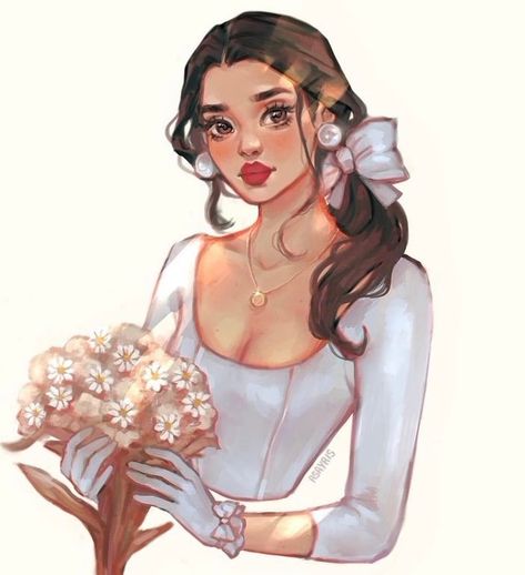 Anime Spring, Disney Illustration, Belle Disney, Cartoon Girl Drawing, Modern Disney, Disney Princess Art, Amazing Drawings, Princess Art, Cute Profile Pictures