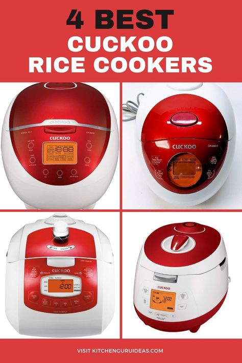 Cuckoo Rice Cooker Recipes, Rice Cooker Spanish Rice, Cuckoo Rice Cooker, Best Rice Cooker, Coffee Maker Cleaning, The Best Rice, Best Rice, Fast Cooking, Cookware Storage