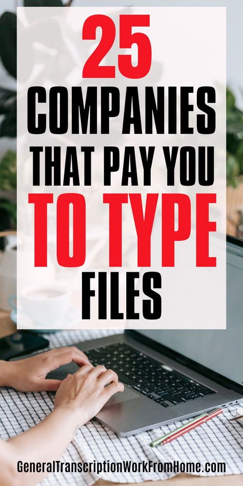 25 Companies That Pay You To Type Files Make Money From Home Legit, Wfh Jobs No Experience, Typing Jobs From Home For Beginners, Remote Work From Home Jobs, Remote Jobs No Experience 2024, Legit Work From Home Jobs No Experience, Work From Home Jobs Legitimate, Remote Jobs No Experience, Transcription Jobs From Home