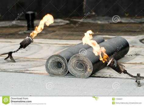 Tar roofing felt roll and blowpipe. Roofing felt roll and one torch blowpipes wi #Sponsored , #felt, #roll, #blowpipes, #Tar, #roofing Roofing Logo, Geometric Logo Design, Roofing Felt, Roofing Services, Geometric Logo, Roof Repair, Stock Images Free, Stock Photography, Roof