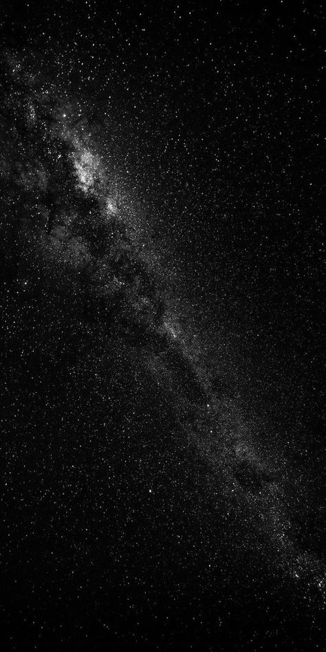 Galaxy Black And White, Starry Night Wallpaper, Grey Wallpaper Iphone, Dark Black Wallpaper, Space Phone Wallpaper, Galaxies Wallpaper, Black Wallpaper Iphone Dark, Iphone Wallpaper Landscape, Black Sky