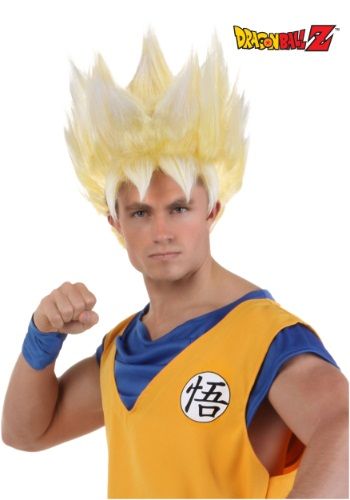 Adult Super Saiyan Goku Wig#Super, #Adult, #Saiyan Goku Wig, Goku Costume, Super Saiyan Goku, Fun Costumes, Yellow Costume, Hair Halloween, Goku Super, Yellow Hair, Miyagi