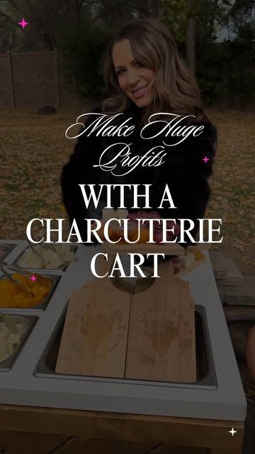 Charcuterie Bar Cart, Charcuterie Cart Business, Charcuterie Cart, Charcuterie Board Business, Charcuterie Bar, Business Plan Ideas, Charcuterie Business, Diy Bar Cart, Plan Ideas