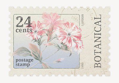 Flower postage stamp illustration, vintage | Premium Photo - rawpixel Post Stamp Vintage, Aesthetic Flower Png, Flower Aesthetic Vintage, Stamp Graphic, Stamp Illustration, Graphic Aesthetic, Aesthetic Illustration, Vintage Letters, Bg Design