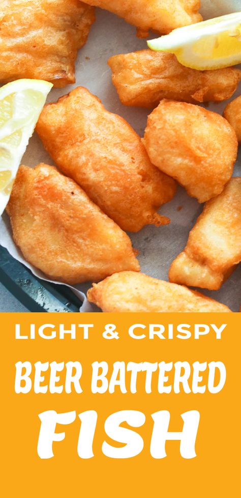 Fish And Chips Batter, Beer Batter Recipe, Beer Battered Fish Recipes, Fish Batter Recipe, Fish Dinner Recipes, Beer Battered Fish, Beer Battered, Batter Recipe, Battered Fish