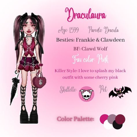 Draculaura Everskies, Janecore Aesthetic, Draculaura Monster High, Roblox Shirt, Fashion Cartoon, Bratz Doll, Cute Simple Outfits, Black Outfit, Halloween Outfits