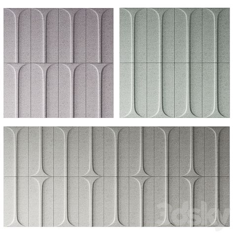 Panels BLA STATION ARC - 3D panel - 3D model 3d Panels Texture, 3d Panel, 3d Panels, Cafe Shop, In 3d, Nursery, Exterior, Models, Texture