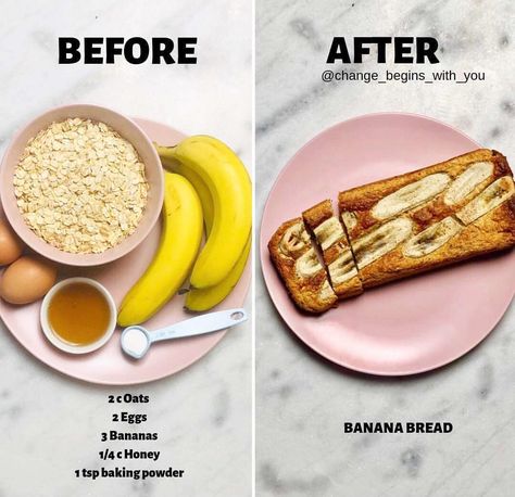 5 Ingredient Banana Bread, Banana Diet, Healthy Protein Snacks, Healthy Instant Pot Recipes, Yay Or Nay, 2 Ingredient, Dinner Recipes Crockpot, Healthy Protein, 5 Ingredient