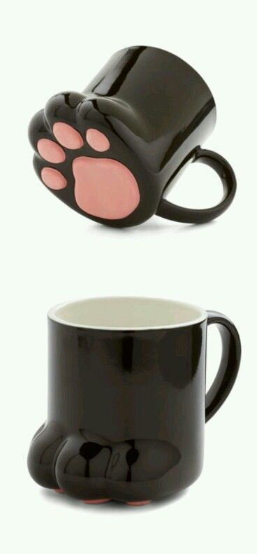 #pink #paw #mug Wishlist Christmas, Cat's Paw, Tanah Liat, Room Deco, Gift Inspiration, Cat Paw, Cool Mugs, Cute Cups, Paw Prints