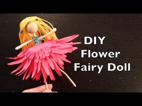 Have you thought about creating your own doll? Just thinking of the process that making a doll entails may deter you from doing so, but you need not worry because the steps involved in creating a flower fairy doll is simple. The materials you are going to use can also be bought from crafts stores.… How To Make A Fairy Doll, How To Make A Fairy, How To Make Fairies, Wire Dolls, How To Make Fairy Dolls, Wire Doll, Diy Fairies, Wire Dolls Diy How To Make, Fairy Dolls Diy How To Make