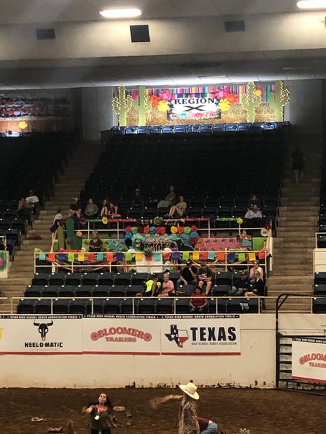 Bleacher bleacher decorations Bleacher Decorations, High School Rodeo, Pep Club, Texas High School, Bleachers, Hockey Rink, Rodeo, Hockey, Terrace