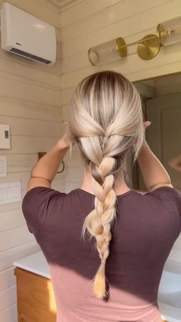 Cute French Plait Hairstyles, Hair For Horse Riding, Two French Plaits, Hairstyles For Equestrians, Horse Girl Hairstyles, Horse Hairstyles Ideas, Hairstyles For Horseback Riding, Hair Styles Plaits, Horse Hair Styles