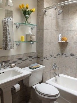 Colorado Bathroom, Modern Marble Bathroom, Glamorous Bathroom Decor, Marble Bathroom Designs, Glass Shelves In Bathroom, Shower Remodel Diy, Small Shower Remodel, Shelves Over Toilet, Tiles Designs