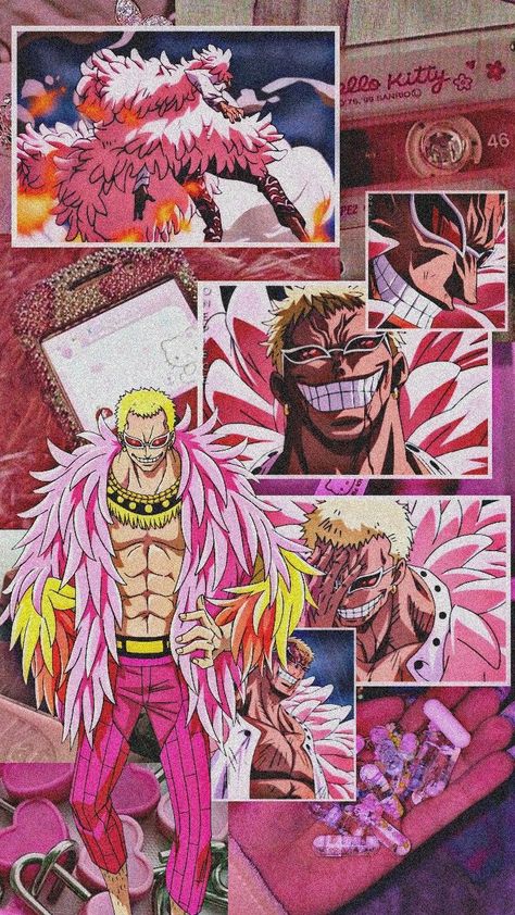 Don Quixote Doflamingo Wallpaper, Do Flamingo One Piece Wallpaper, Doflamingo Wallpaper Iphone, One Piece Doflamingo Wallpaper, Donquixote Doflamingo Wallpaper, Do Flamingo One Piece, Bright Wallpapers, Doflamingo One Piece, Do Flamingo